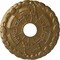 Ekena Millwork Kendall Train Station Medallion (Canopies up to 3 7/8"), 18 1/2"OD x 3 7/8"ID x 1"P, Pale Gold CM18KDPAS - alternate 1